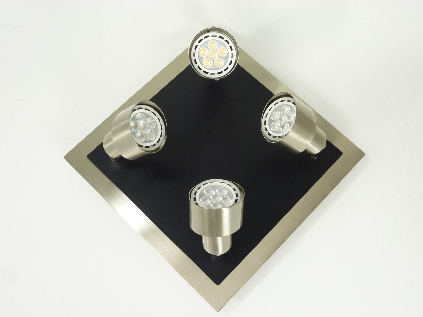 Hochwertiger Halogen Strahler Shade 4 flammig Deckenleuchte Spotlampe