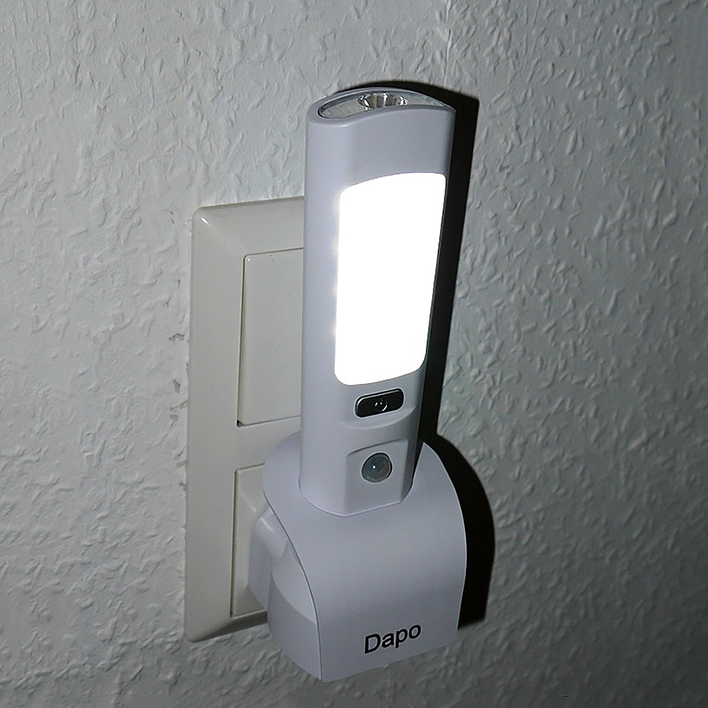 LED-Nacht-/Notleuchte mit Taschenlampe