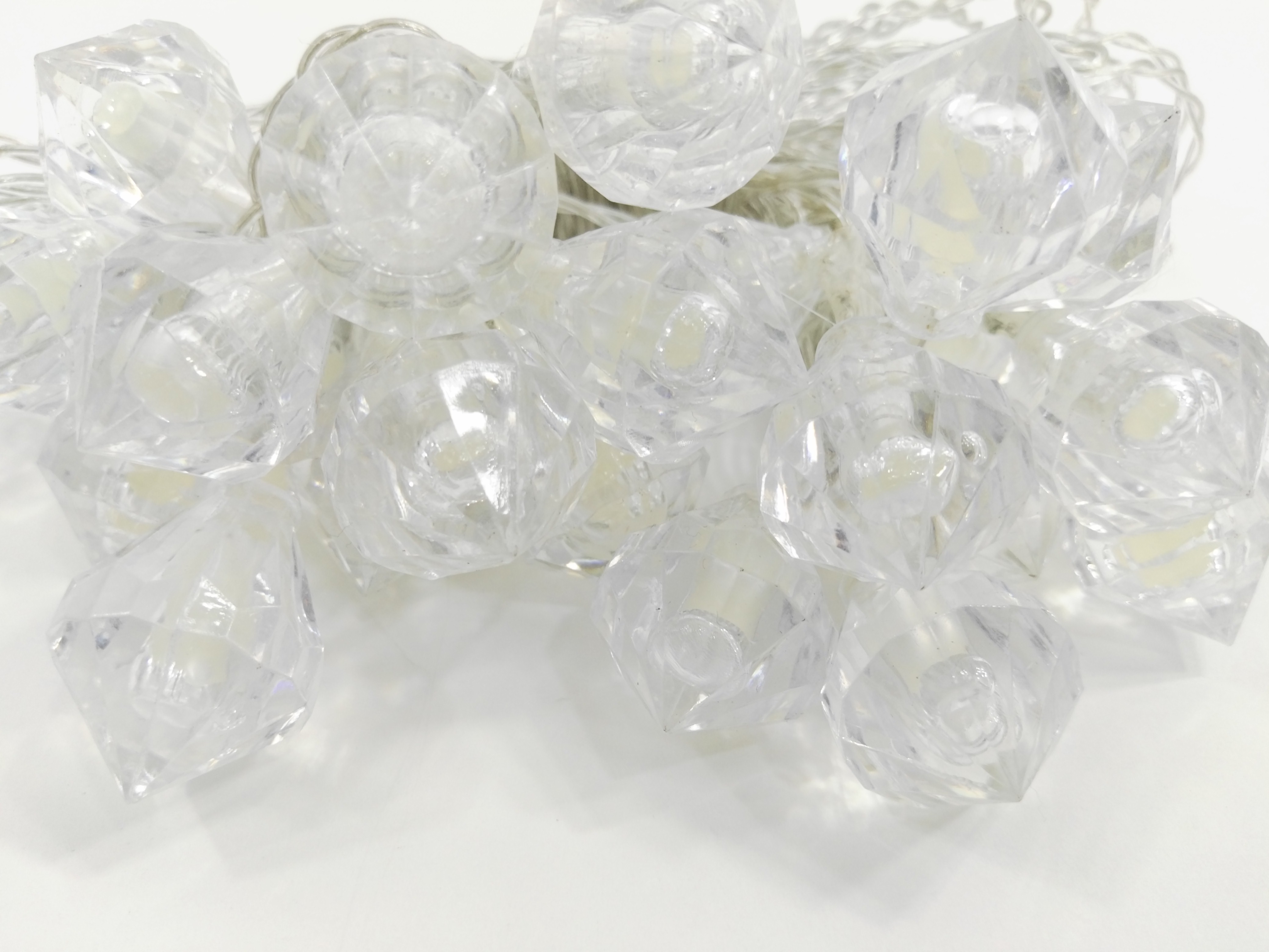 LED Solar-Lichterkette Diamant