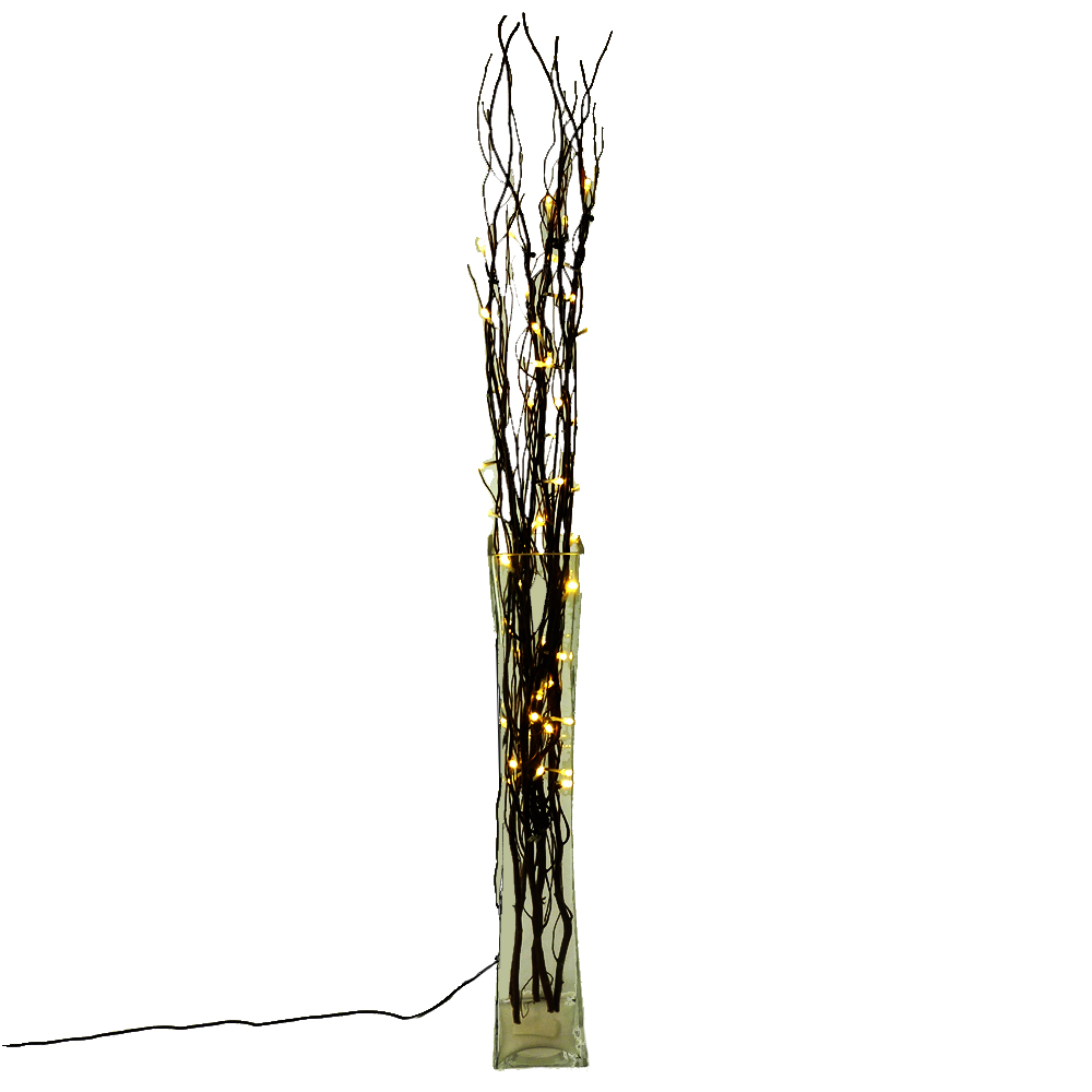 LED Lichterzweige 100cm braun