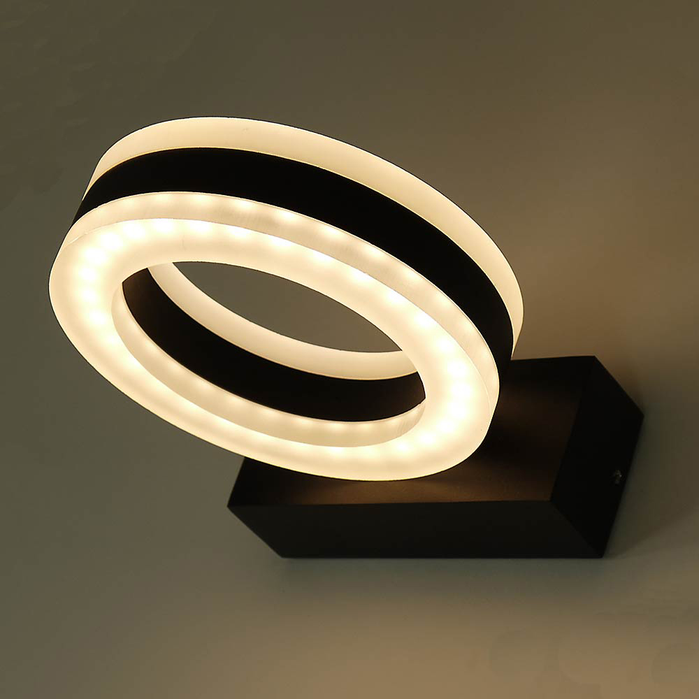 LED Außenwandleuchte Sydney rund