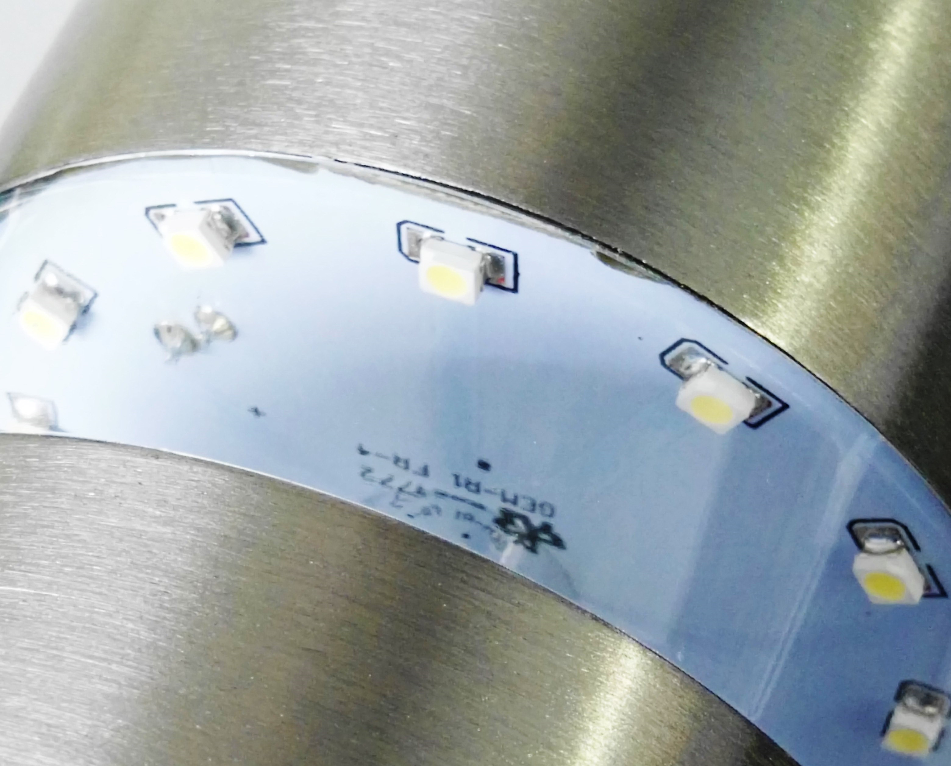 Edelstahl Außen-Wandleuchte "Lisa" Fackel mit Bewegungsmelder