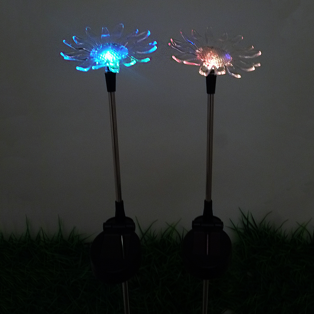 LED Solarspieß Sonnenblume