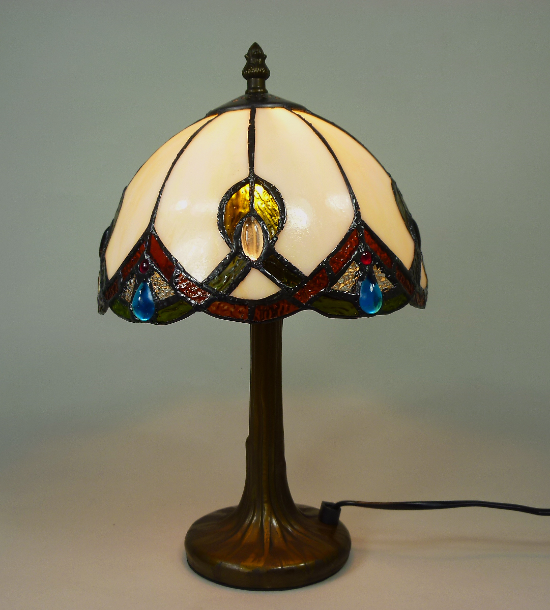 Tischleuchte Tiffany-Stil CHANTAL  Wohnzimmerlampe