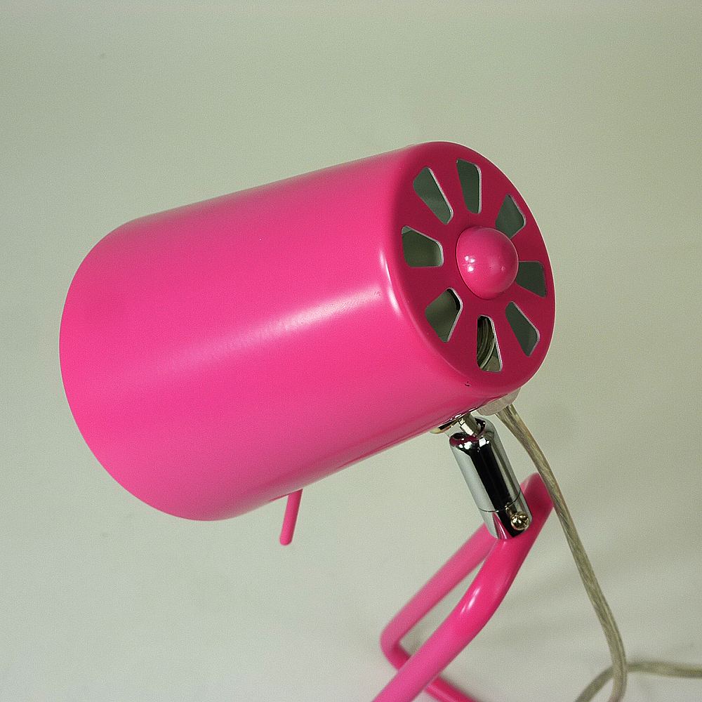 Farbenfrohe Tischlampe ROSE Arbeits- Schreibtisch-Kinderleuchte