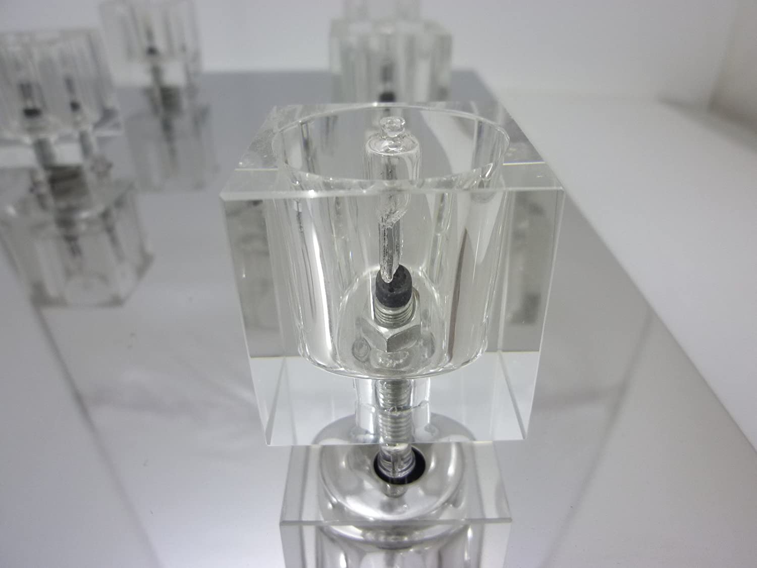 Deckenleuchte Crystal 9 flg.  farbwechselnd