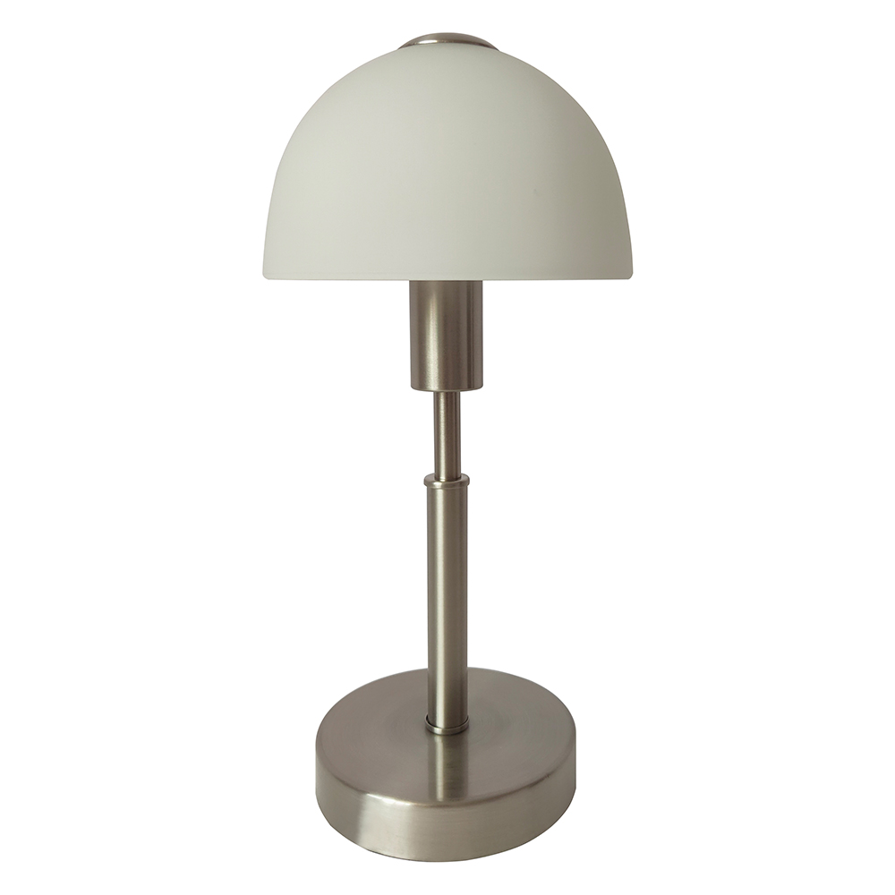 Glas-Tischleuchte MAIOLO Wohnzimmer-Nachttisch-Fensterbank-Kommode-Leuchte