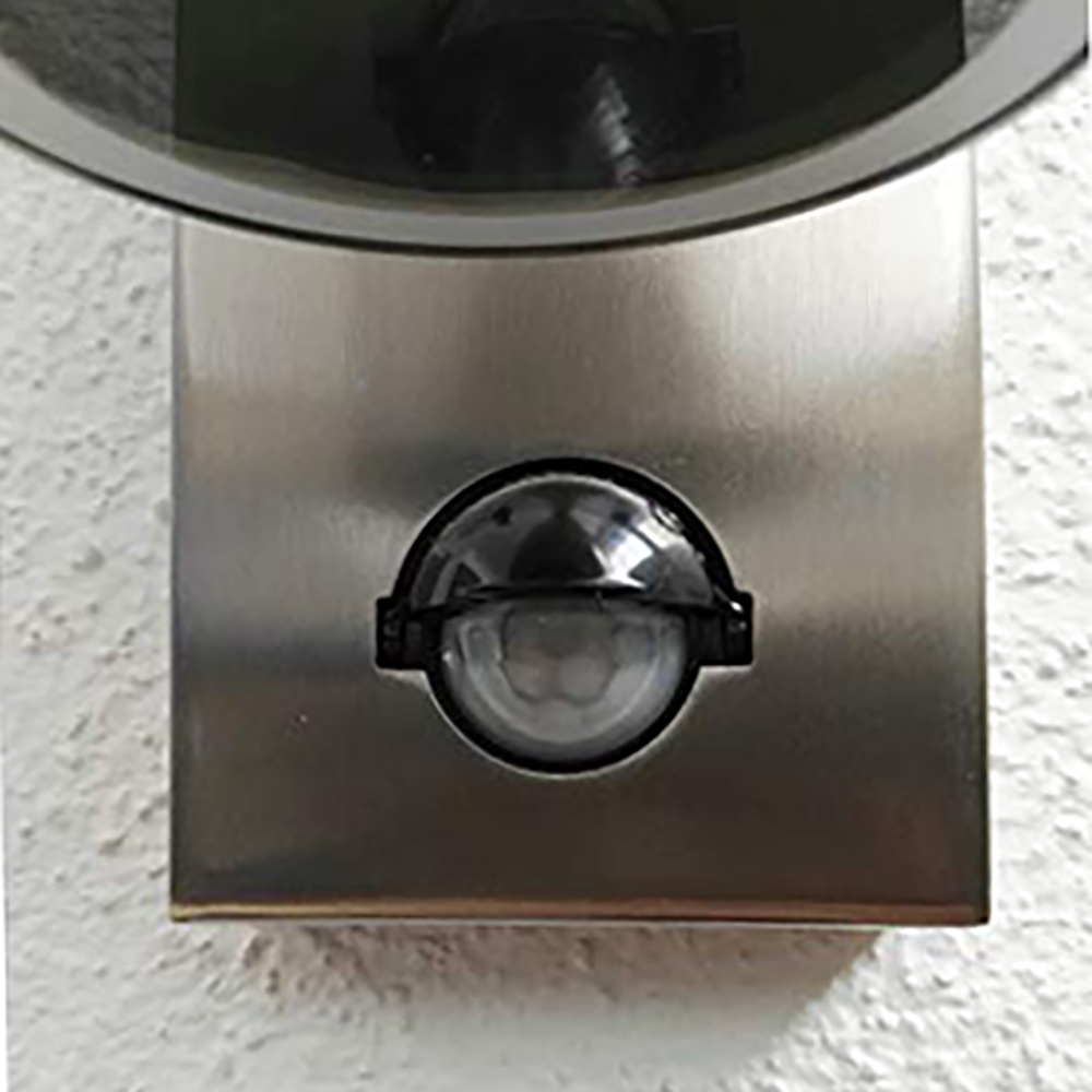 Außen-Wandleuchte Bornholm 2-flammig mit Sensor, verschiedene Farben