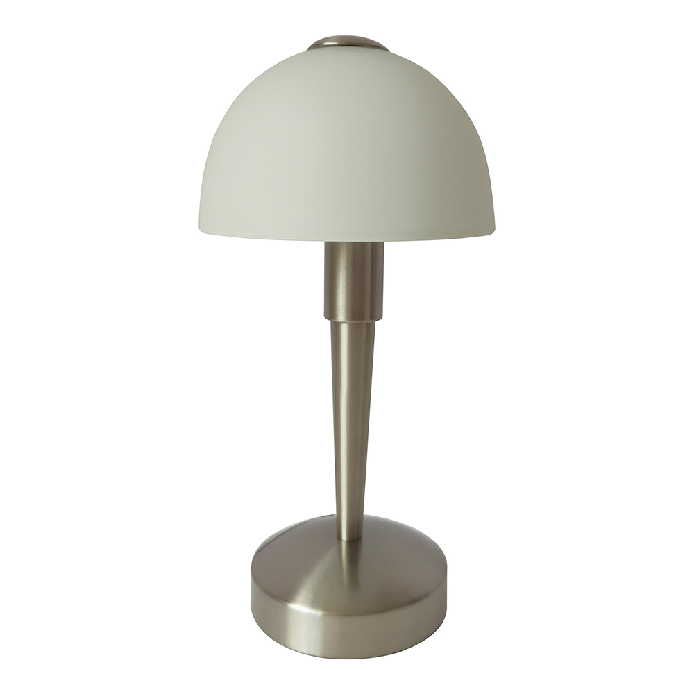 Glas-Tischleuchte MORITZ Nachttisch-Wohnzimmer Lampe